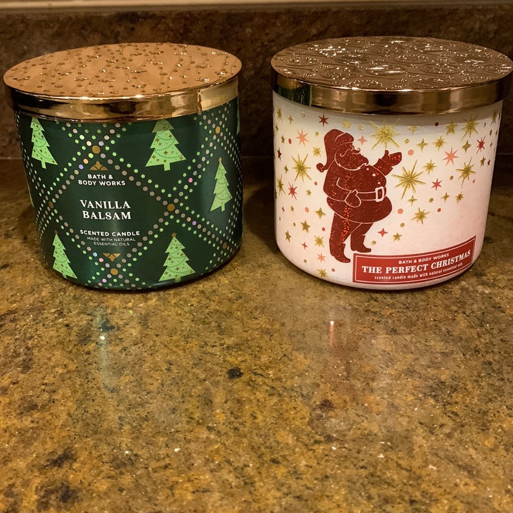 BRAND NEW…Bath and Body Works Three Wick Candles